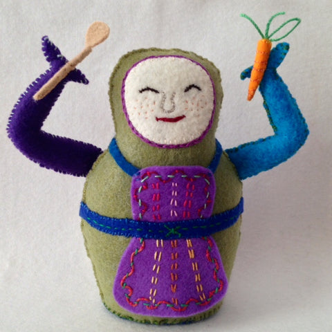 KITCHEN GODDESS by artist Ulla Anobile