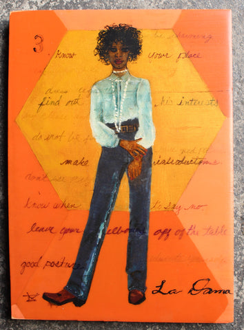 LA DAMA #3 (The Lady) ~ Yeah Yeah Yeah ~ by artist Kelly Thompson