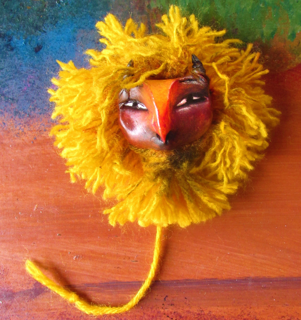 Large Yellow Bete by artist Patricia Krebs