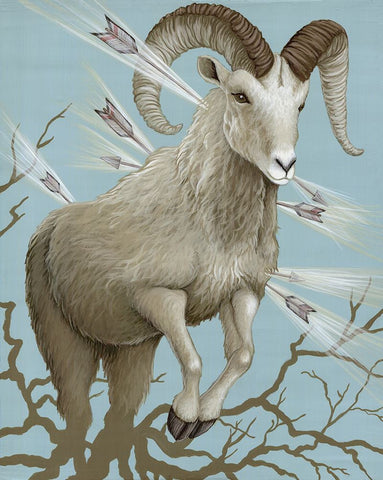 Las jaras #31 (The Arrows) by artist Lena Sayadian
