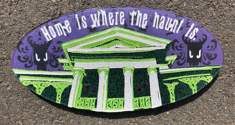 HOME IS WHERE THE HAUNT IS by artist Lori Herbst