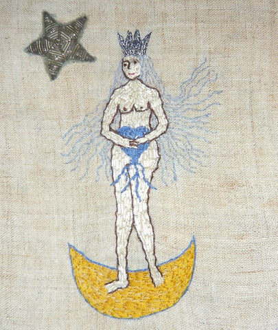 HEART OF THE MOON by artist Mavis Leahy