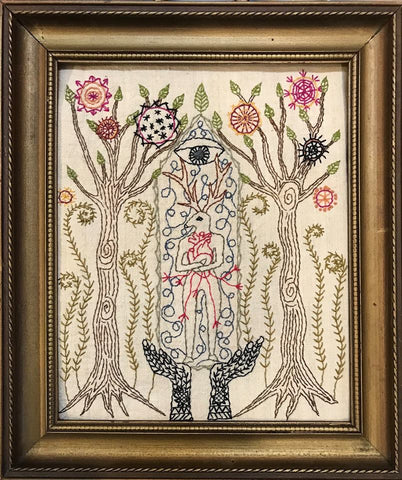 THE JOURNEY WILL LEAD YOU HOME by artist Mavis Leahy