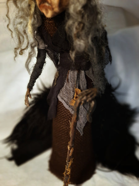 Greek Pagan Folktales: Μόρα/ Móra by artist Anima ex Manus Art Dolls
