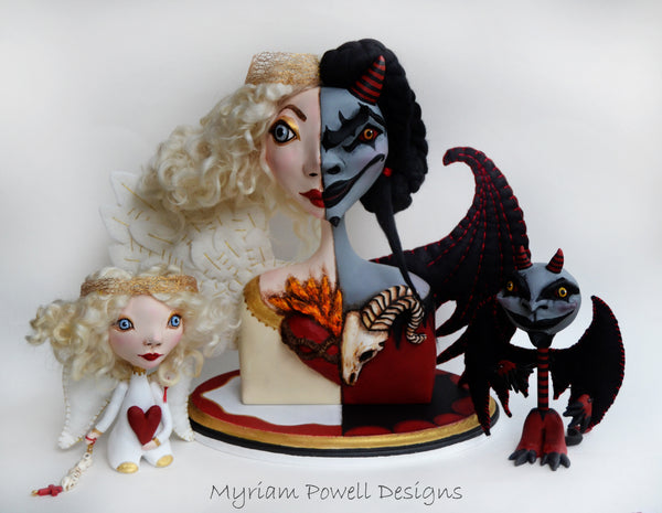 LITTLE DEVIL by artist Myriam Powell