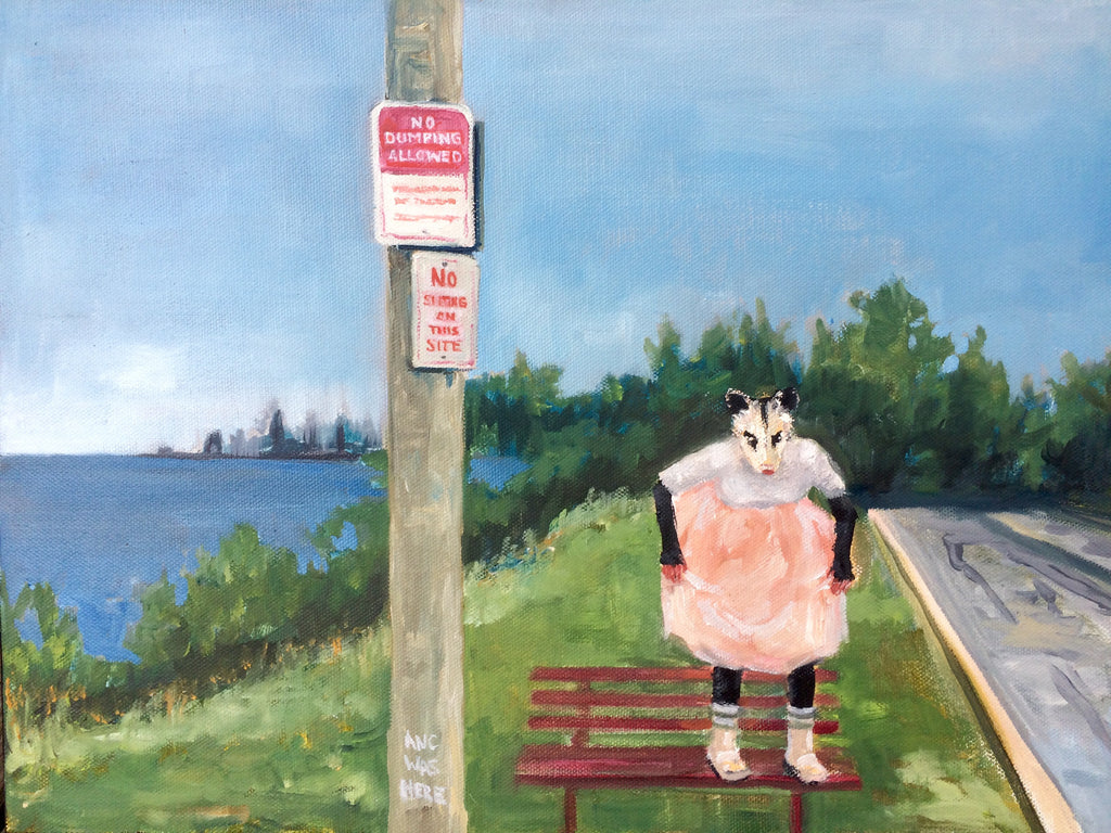 NO DUMPING ALLOWED by artist Nancy Cintron