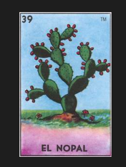 EL NOPAL #39 (The Prickly Pear Cactus) ~ I don't need your approval to exist ~ by artist Rosie Garcia