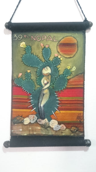 EL NOPAL (The Prickly-Pear Cactus) #39 by artist Patricia Krebs