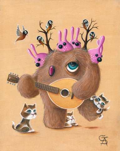 #17 EL BANDOLON (The Mandolin) by artist Olivier Castillon