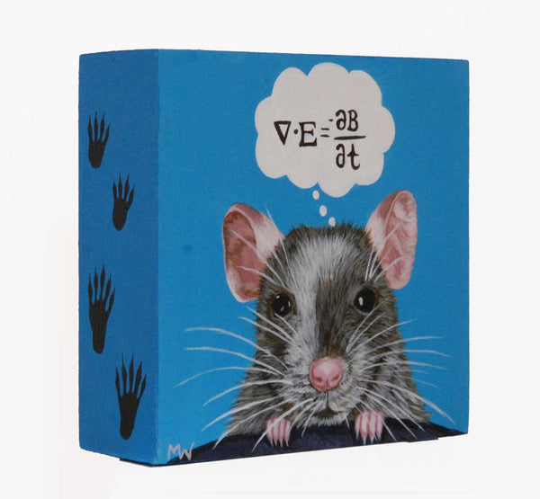 Physics Mouse by artist Michelle Waters