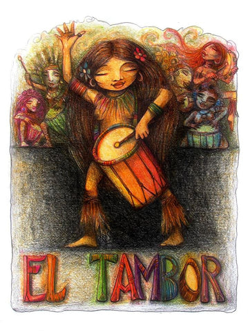 #29 EL TAMBOR (The Drum) by artist Patricia Krebs