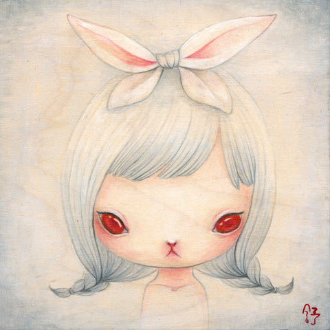 "Present Bunny" by artist YiShu Wang