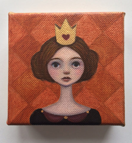QUEEN OF HEARTS by artist Joan Charles