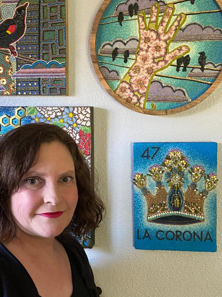LA CORONA (The Crown) #47 by artist Rachel Young