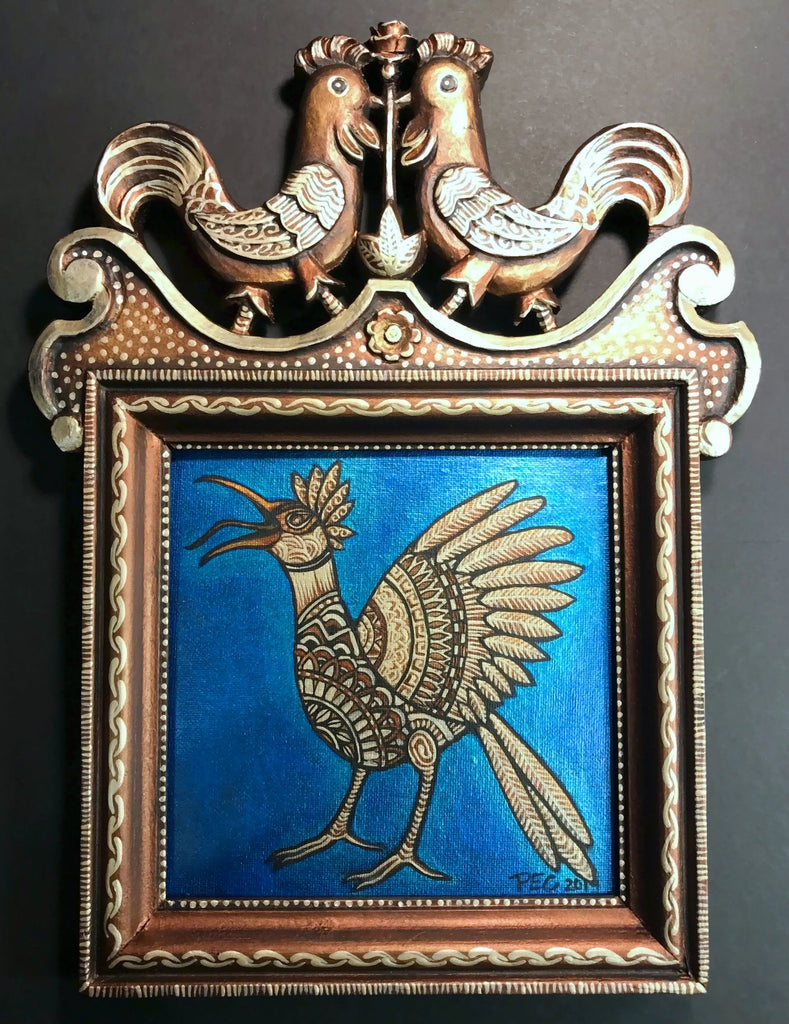 LITTLE RAPTOR by artist Pamela Enriquez-Courts