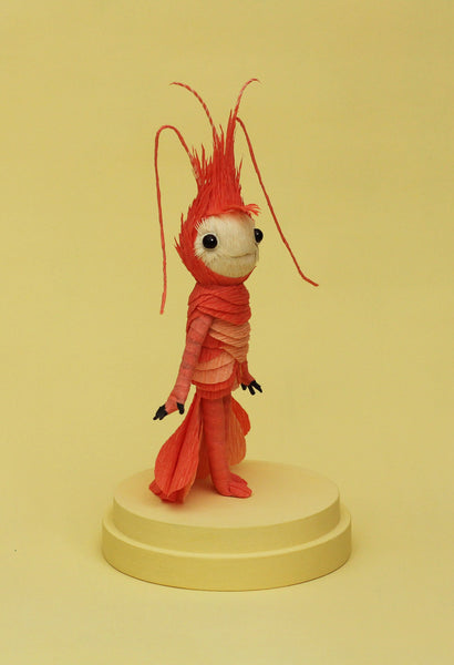 30 EL CAMARON (The Shrimp) / Pretty in Pink by artist Alexandra Lukaschewitz