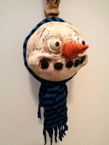 "New York Snowman" by artist Denise Bledsoe