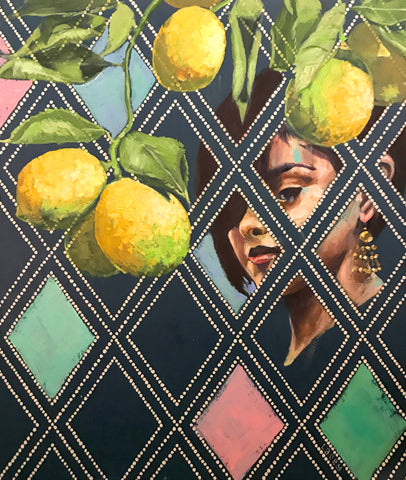 SOUR GIRL by artist Lacey Bryant