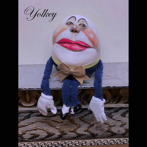 YOLKEY FINGER PUPPET by artist Bob Doucette