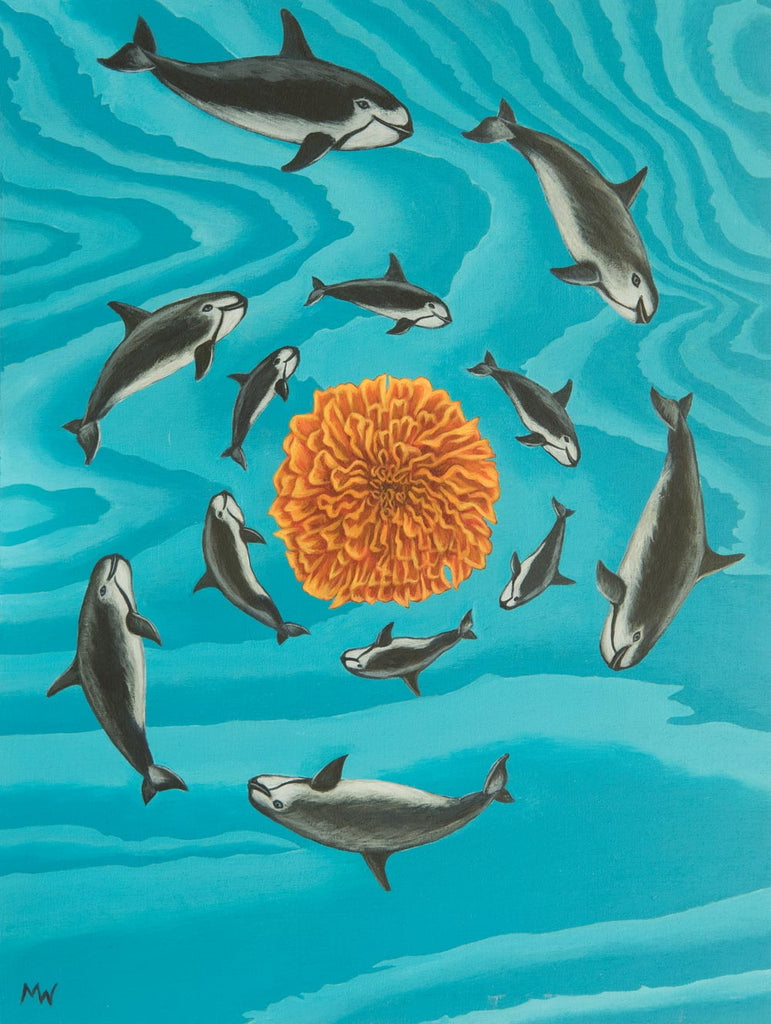 LA EXTINCION DE LA VAQUITA MARINA by artist Michelle Waters