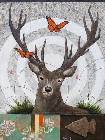El venado #45 (The Deer) by artist Joshua Coffy