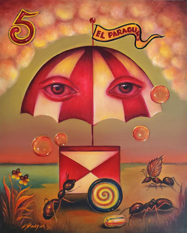 EL PARAGUAS (The Umbrella) #5 by artist Veronica Jaeger