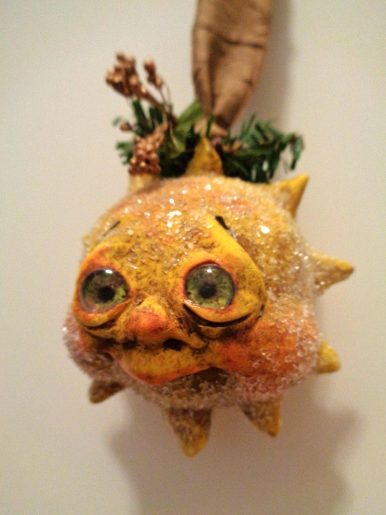 "Yellow Star Green Eyes" by artist Denise Bledsoe