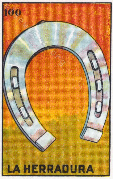 100 LA HERRADURA (The Horseshoe) by artist Emily Gonzáles