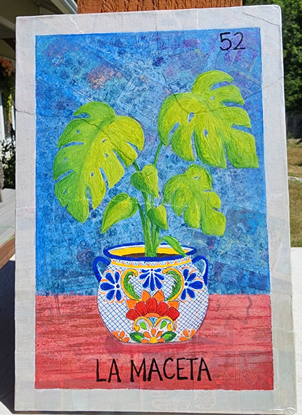 52 LA MACETA (The Flower Pot) by artist Carla San Martín