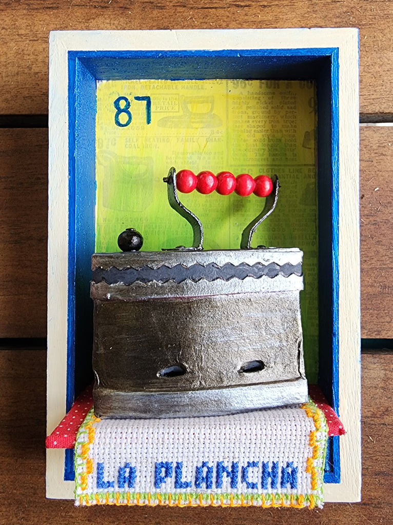 87 LA PLANCHA (The Iron) by artist Carla San Martín