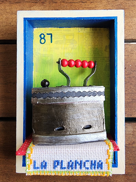 87 LA PLANCHA (The Iron) by artist Carla San Martín