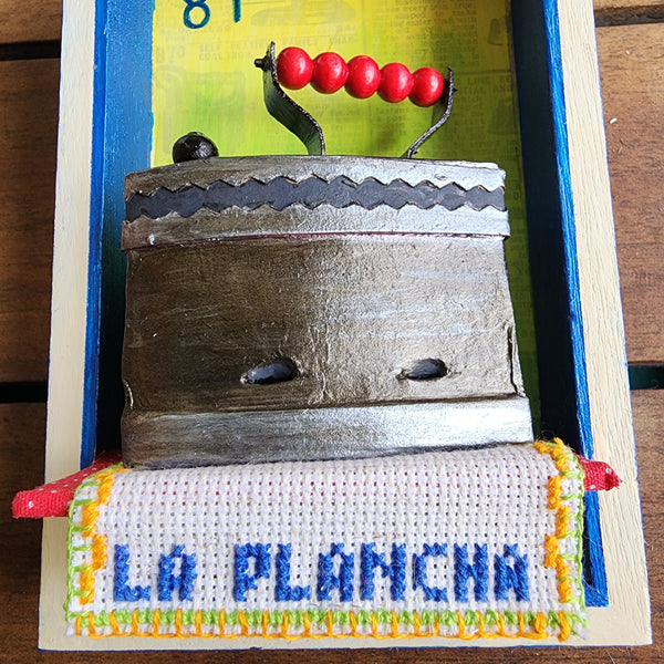 87 LA PLANCHA (The Iron) by artist Carla San Martín