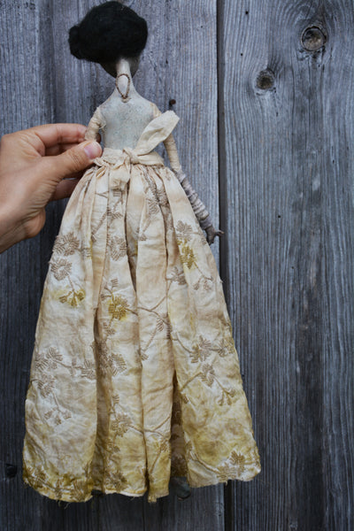 VERDANT BREATH by artist Gioconda Pieracci of Pupillae Art Dolls