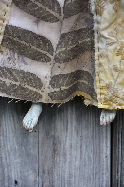 VERDANT BREATH by artist Gioconda Pieracci of Pupillae Art Dolls