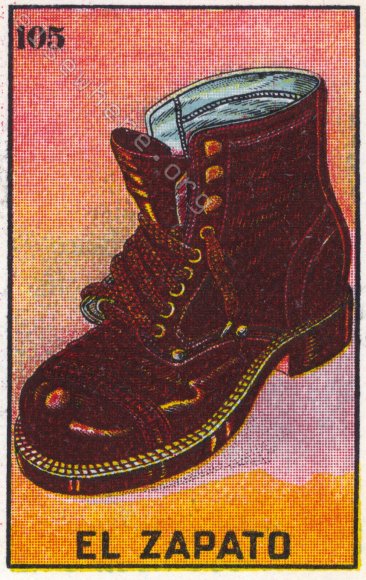 105 EL ZAPATO (The Boot) by artist Gabriela Zapata