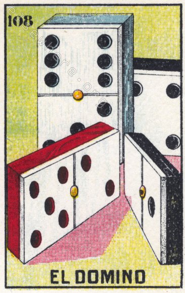 108 EL DOMINO (The Domino) by artist Charlotte Sigurdson