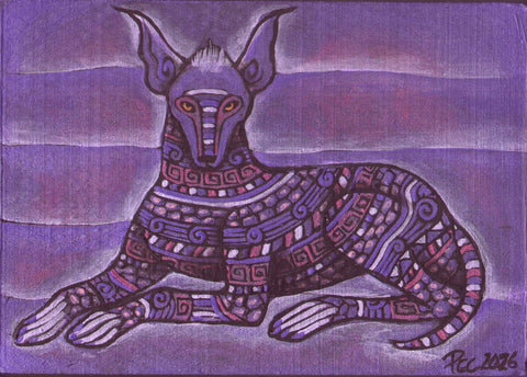 XOLITO VALIENTE - AMETHYST by Pamela Enríquez-Courts