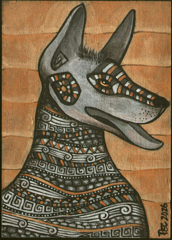 XOLITO VALIENTE - GOLDEN OBSIDIAN UNO by Pamela Enríquez-Courts