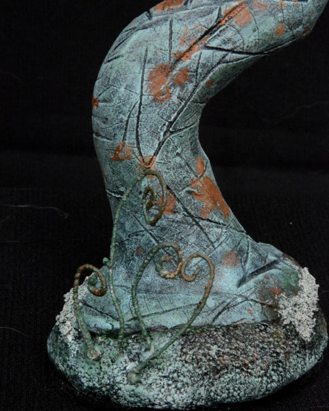 WINTER DANCER, RUST by artist Gioconda Pieracci of Pupillae Art Dolls