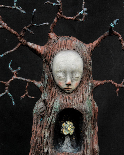 SANCTUARY by artist Gioconda Pieracci of Pupillae Art Dolls