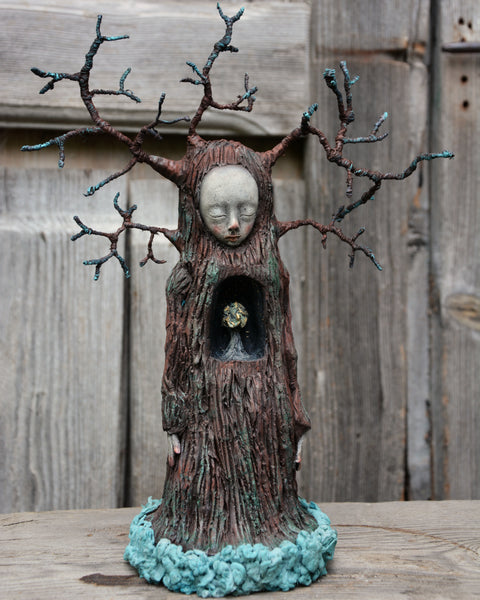 SANCTUARY by artist Gioconda Pieracci of Pupillae Art Dolls