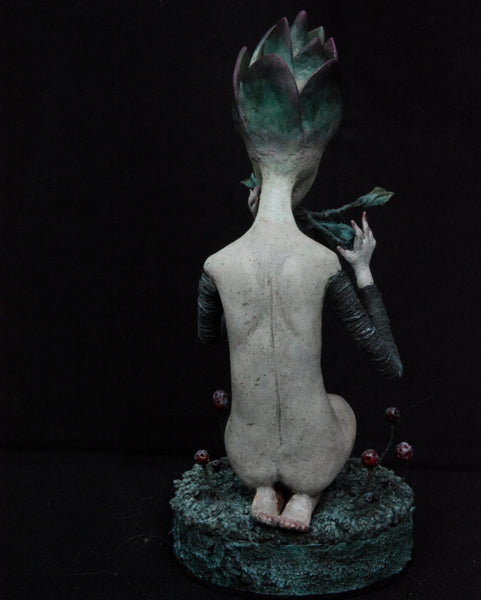BUD by artist Gioconda Pieracci of Pupillae Art Dolls