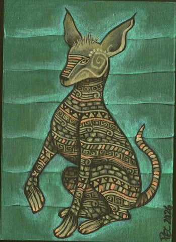 XOLITO VALIENTE - MALACHITE by Pamela Enríquez-Courts