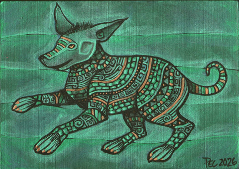 XOLITO VALIENTE - JADE by Pamela Enríquez-Courts