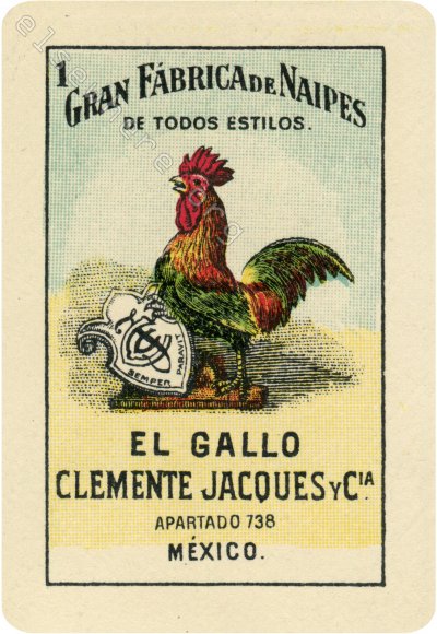 1 EL GALLO (The Rooster) / Old Hippie Rooster by artist Ulla Anobile