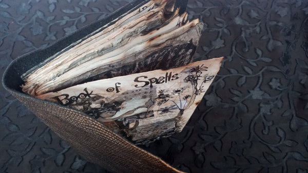 BOOK OF SPELLS by artist Patricia Krebs