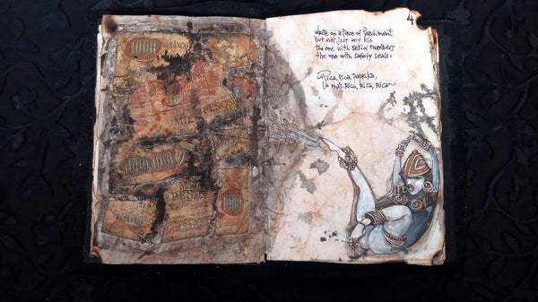 BOOK OF SPELLS by artist Patricia Krebs