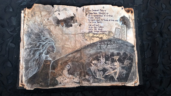 BOOK OF SPELLS by artist Patricia Krebs