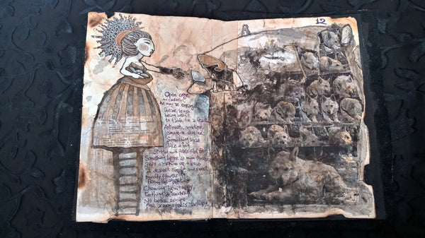 BOOK OF SPELLS by artist Patricia Krebs