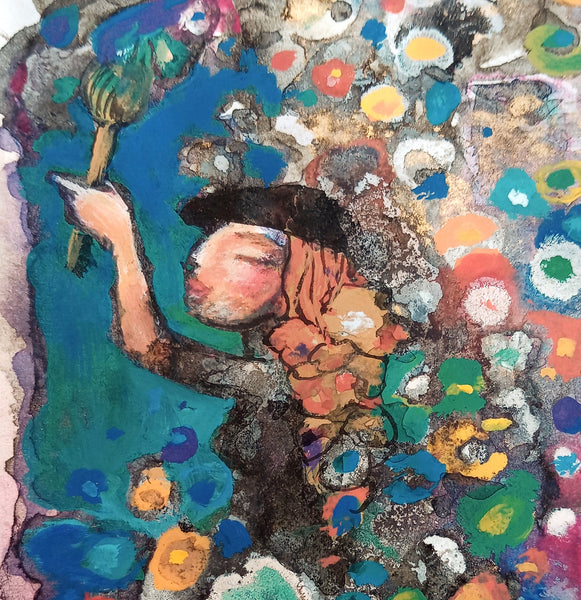 55 EL PINTOR (The Painter) by artist Patricia Krebs